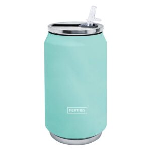 VASO TERMICO 330 ML ACERO INOXIDABLE VERDE NERTHUS