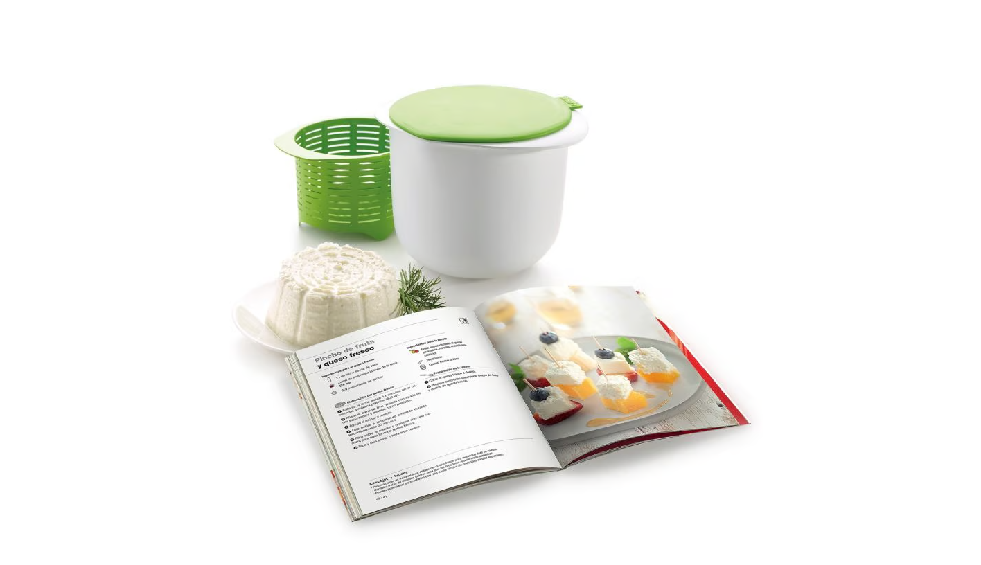 KIT CHEESE MAKER VERDE + LIBRO LEKUE